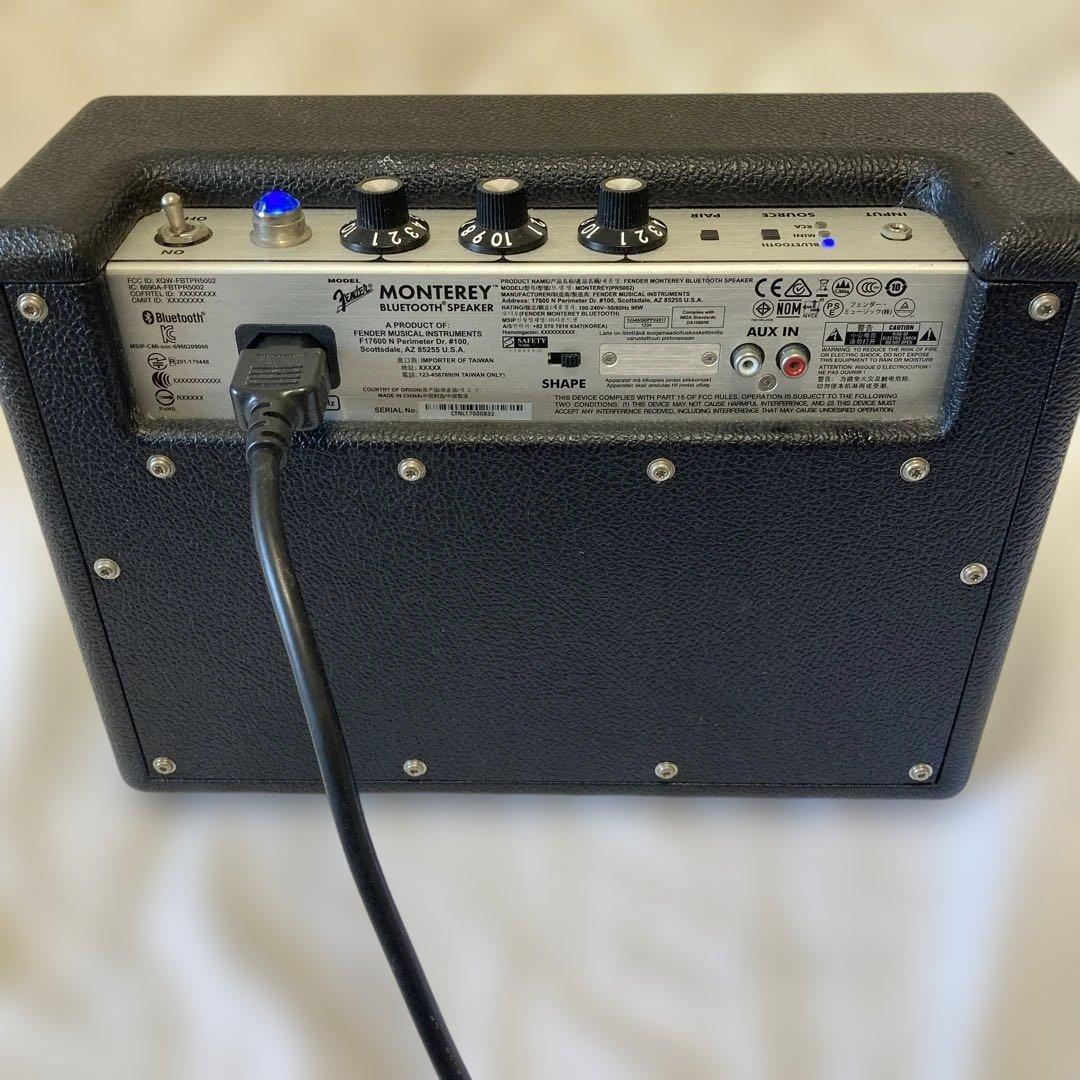Fender Monterey Bluetooth スピーカー　最終値下げ