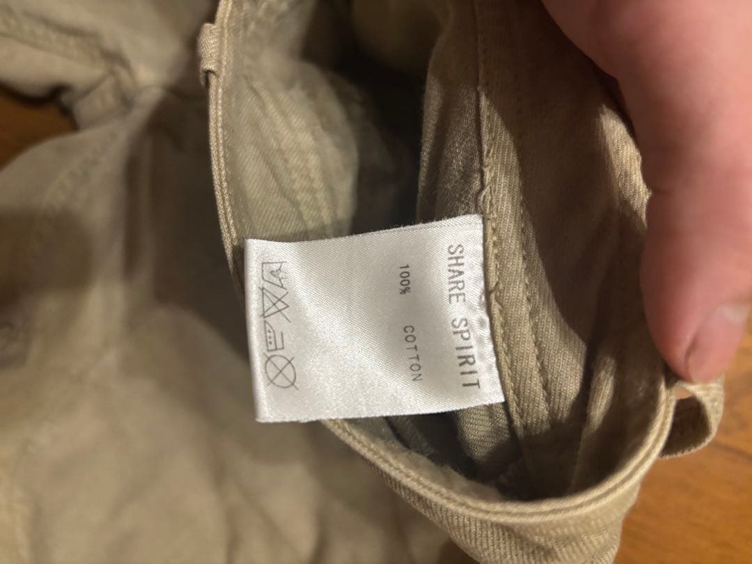 Share Spirit ベージュ ワークパンツ