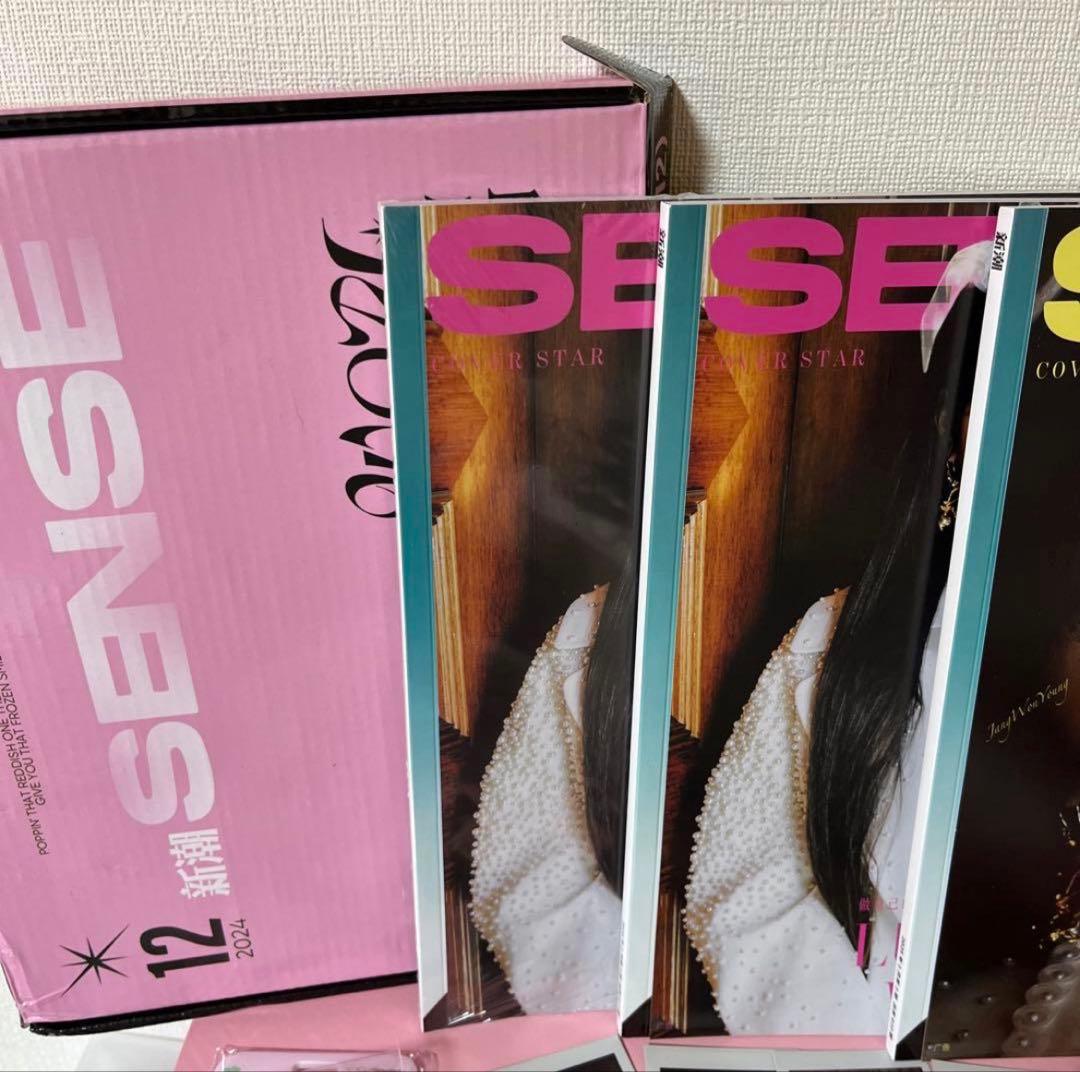 ive ウォニョン　sense 中華 中国　雑誌　トレカ付属　特典 欠品なし
