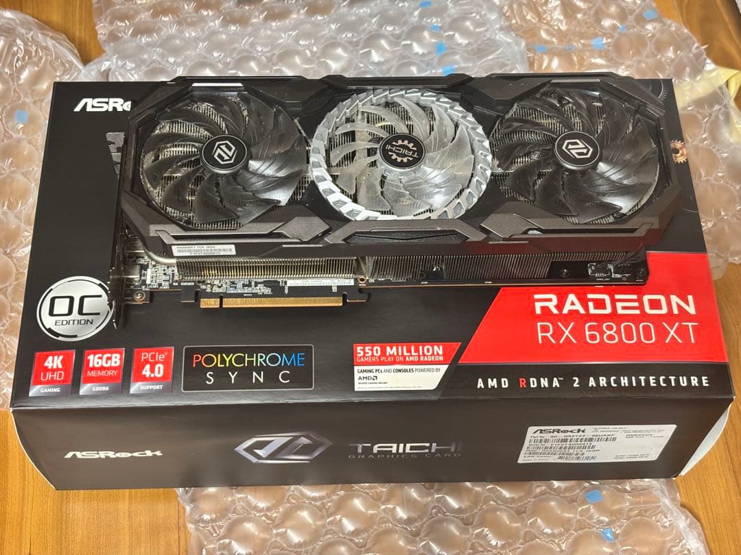 ASRock Taichi RX 6800 XT グラフィックボード