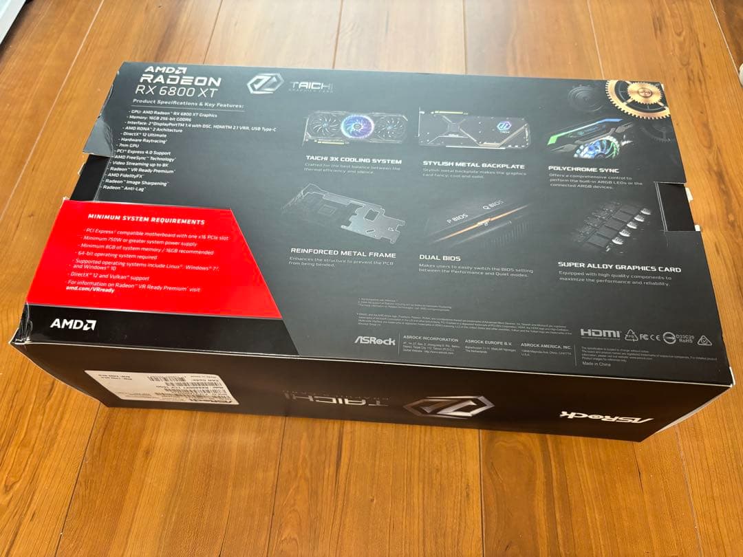 ASRock Taichi RX 6800 XT グラフィックボード