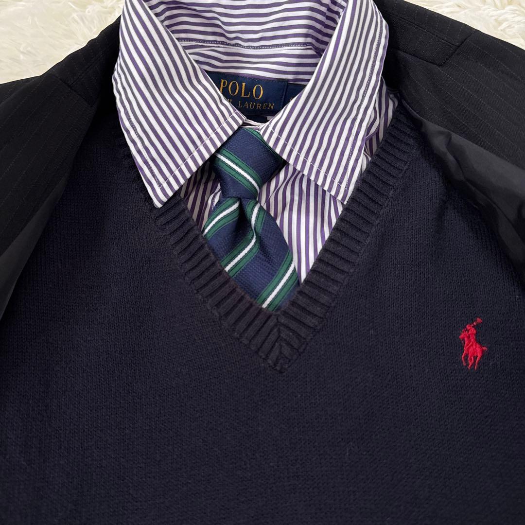 キャット フォーマルスーツ 卒業 セット160 黒 卒服 シャツ ラルフローレン