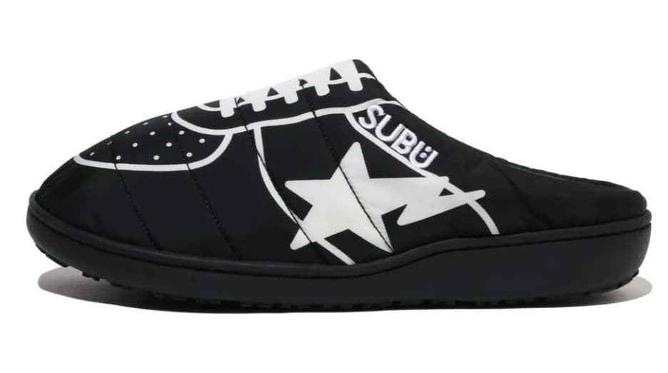 即発送 26SS BAPE SUBU PUFFER SANDALS XL 黒 靴
