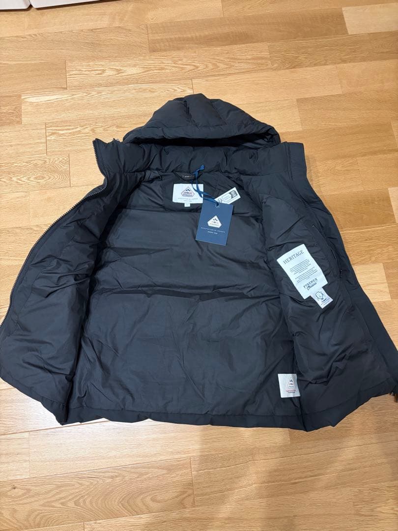 値下げ❗️（本日2/2、11時まで価格）PYRENEX ダウンベスト Lブラック