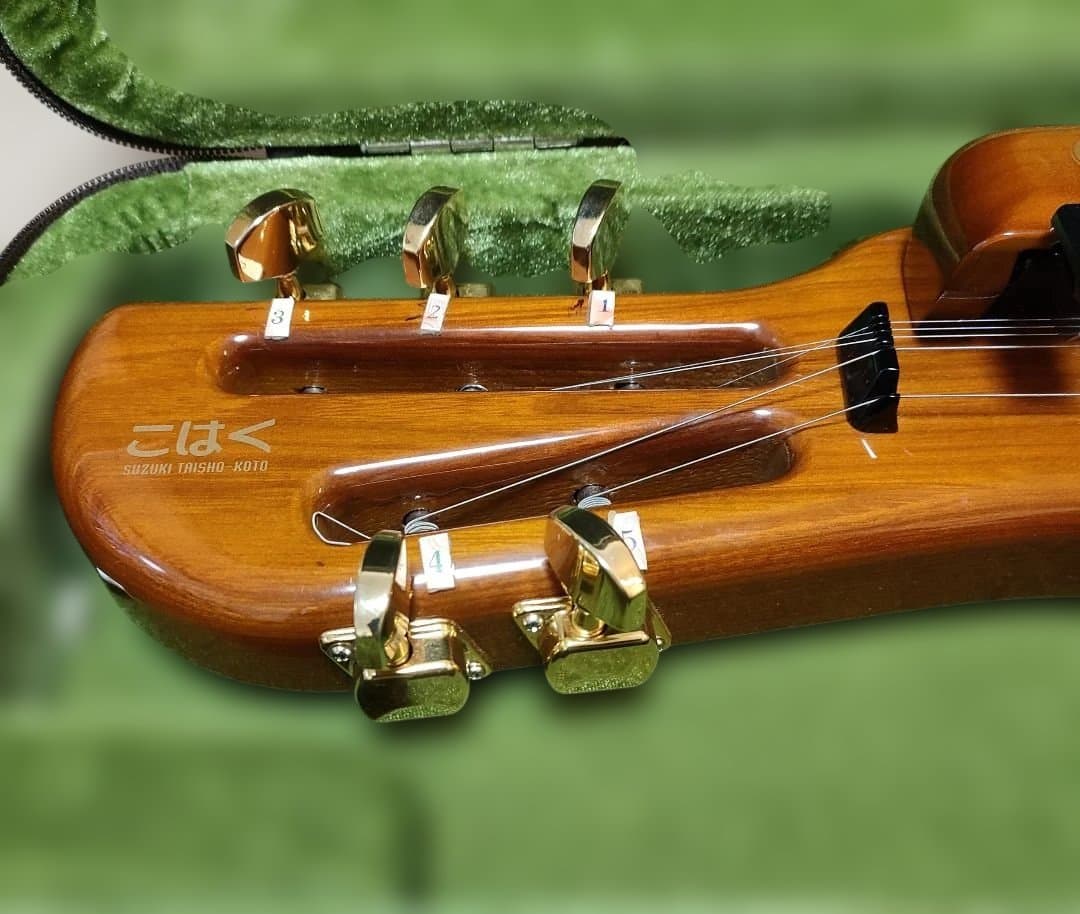 動作確認済　SUZUKI 電気大正琴 KOHAKU こはく ソプラノ CHK-1