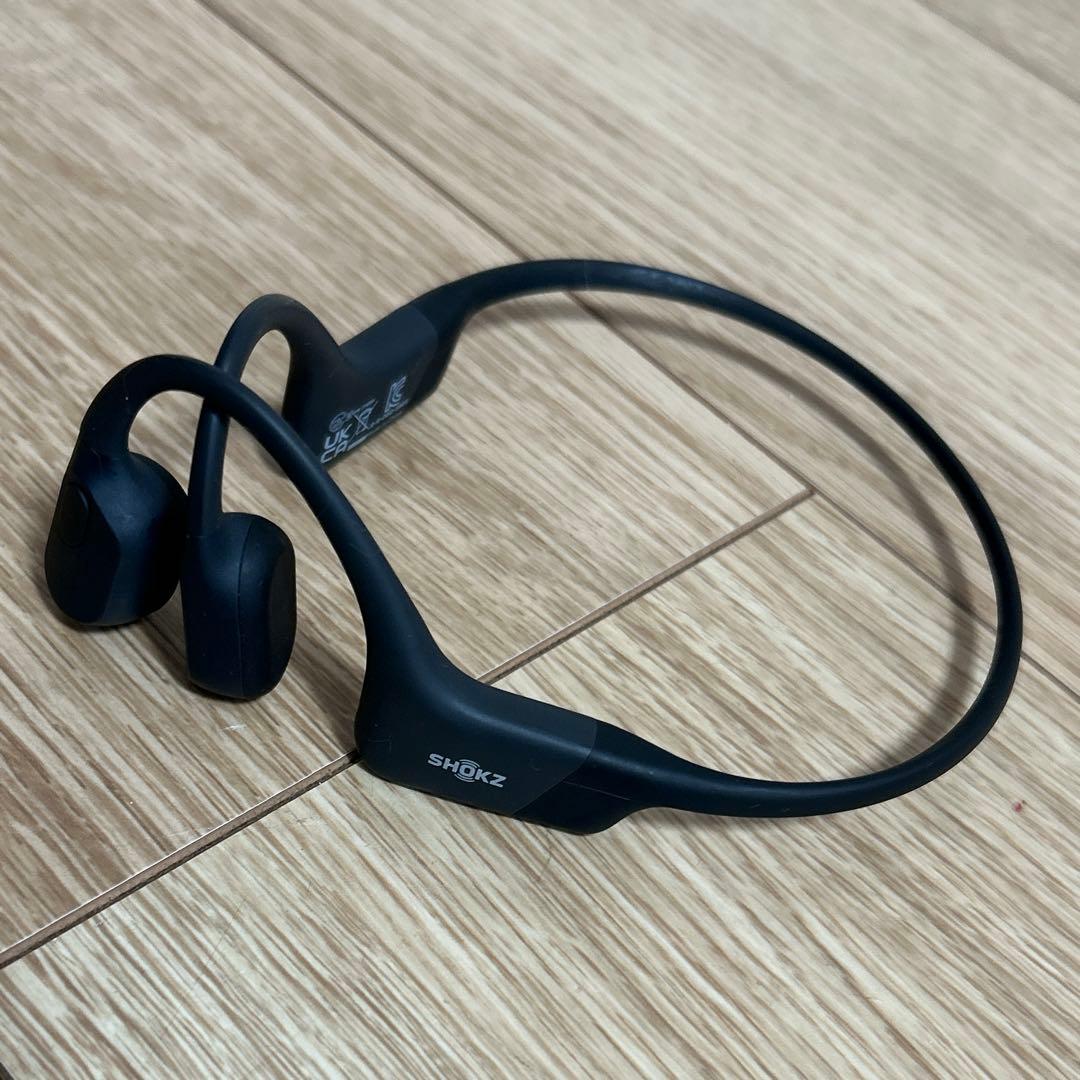 か*げ様 Shokz OPENRUN 骨伝導イヤホン ブラック