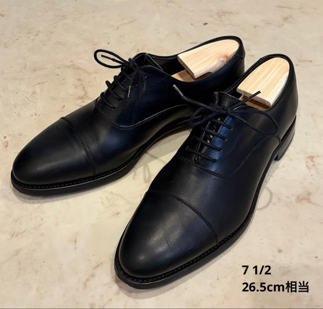 Berwick 1707 内羽根 ストレートチップ シューズ 7ハーフ 3070
