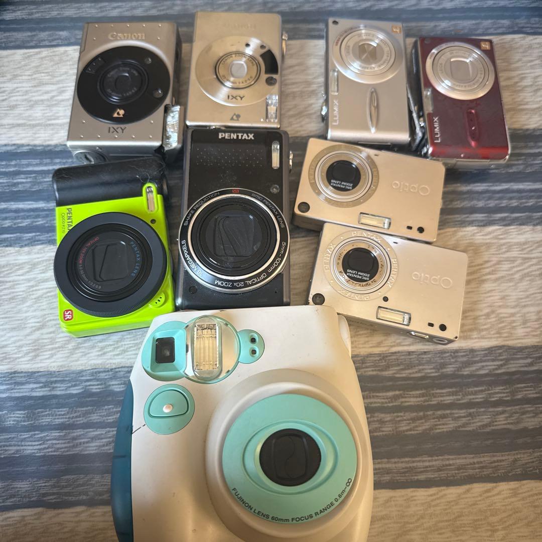 ジャンクカメラ9台セット