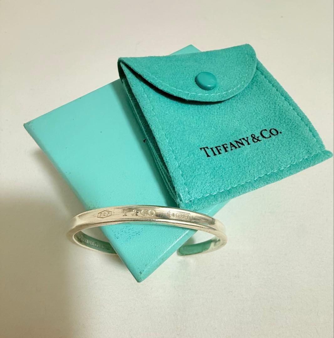 Tiffany & Co. バングル　ナロー　カフ　1837 ブレスレット