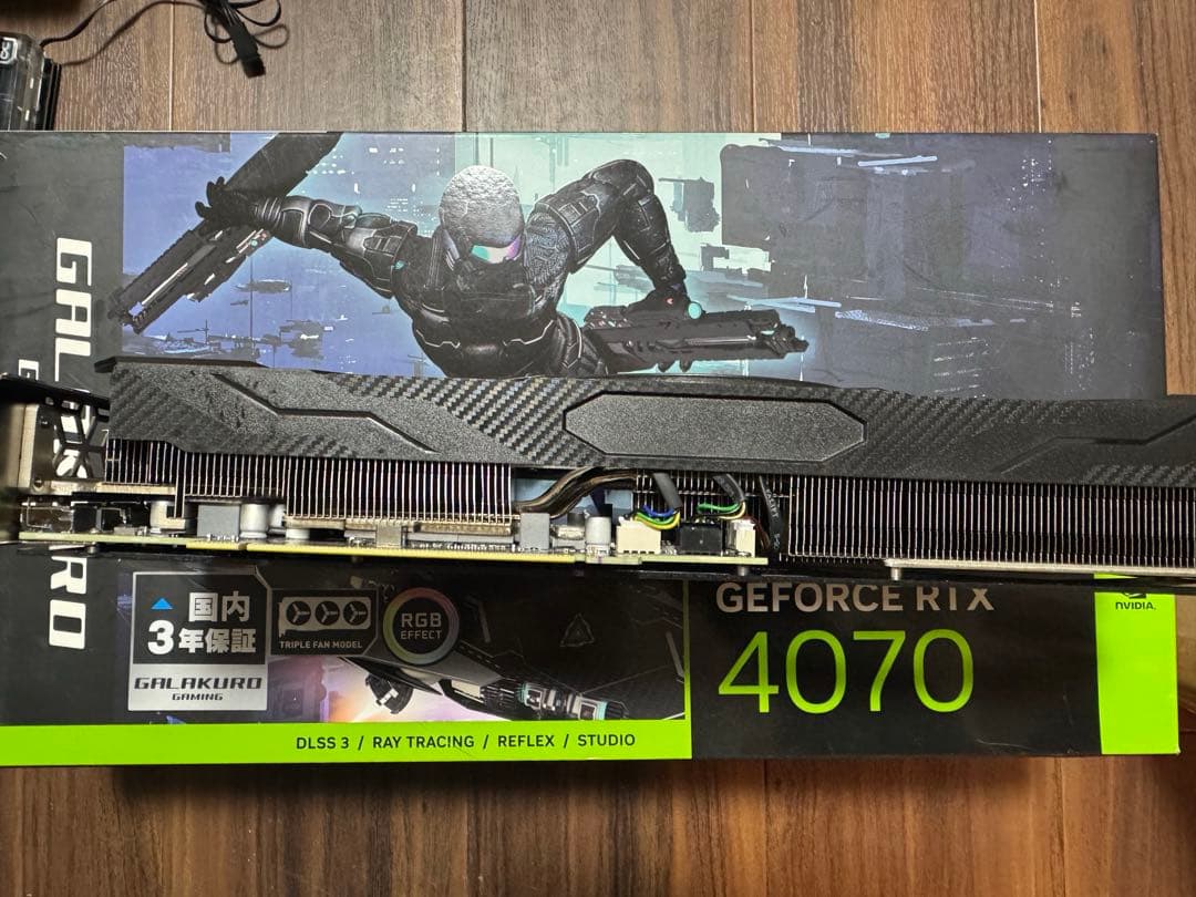玄人志向 GeForce RTX 4070 グラフィックボード