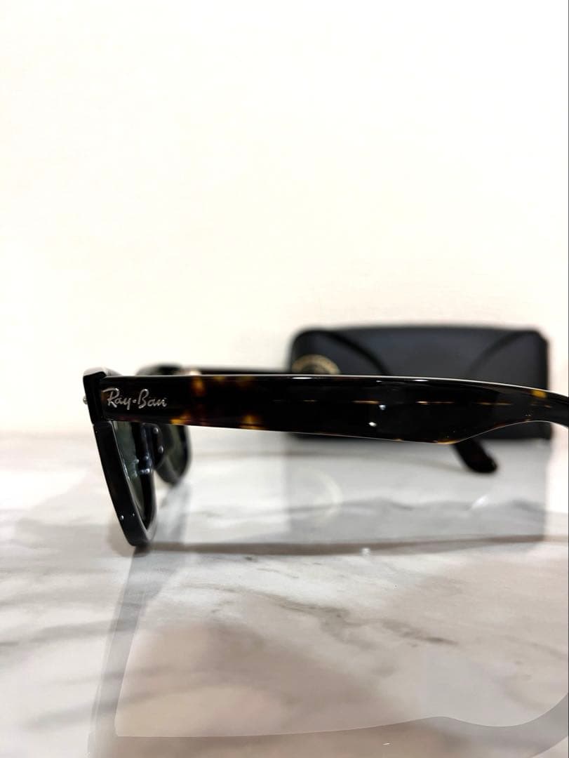 極美品✨Ray-Ban ウェイファーラー RB2140 べっこう柄　正規品