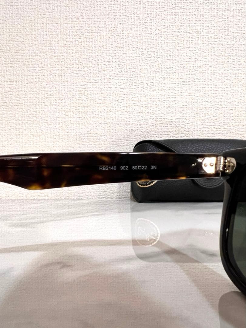 極美品✨Ray-Ban ウェイファーラー RB2140 べっこう柄　正規品