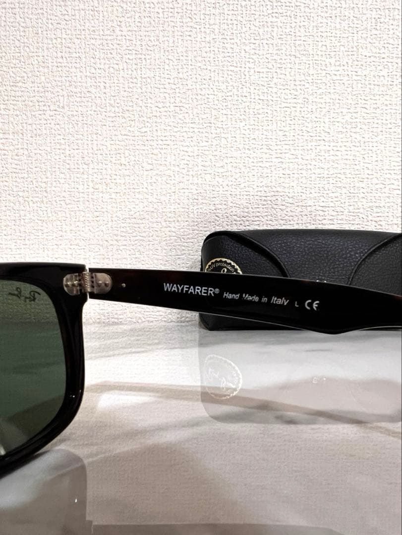 極美品✨Ray-Ban ウェイファーラー RB2140 べっこう柄　正規品