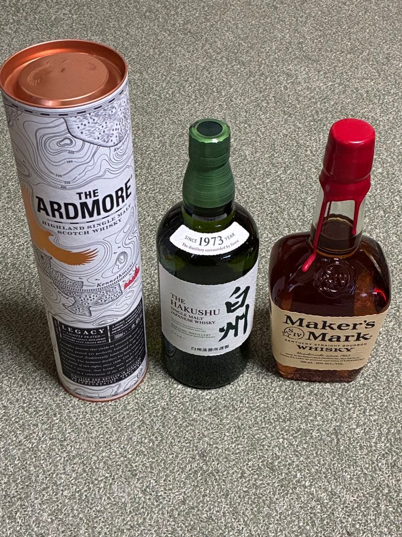 The Ardmore & 白州 & Maker's Mark セット