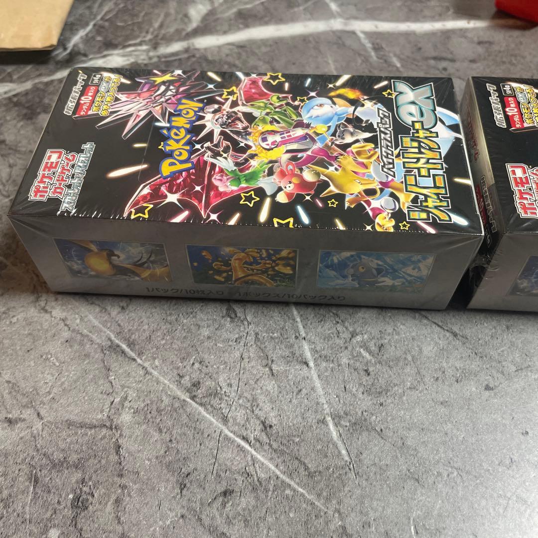 シャイニートレジャーEX 2BOX 未開封シュリンク付き