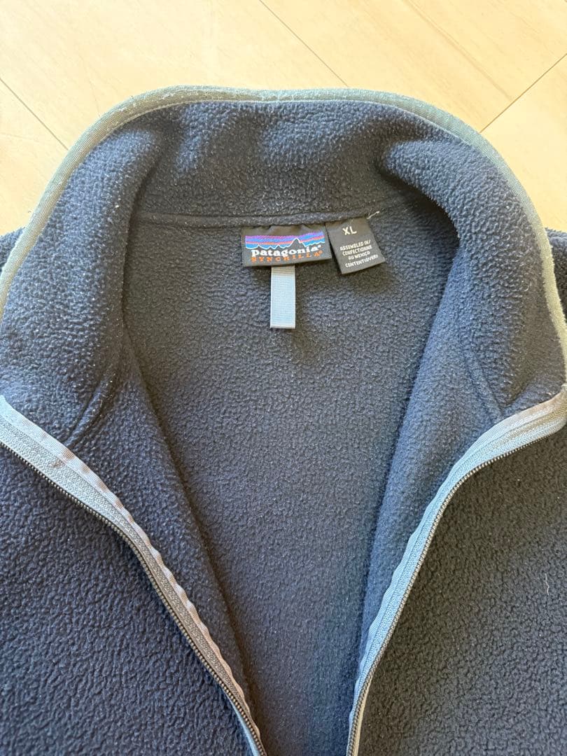 patagonia　シンチラフリース　プルオーバー　ハーフジップ　XL