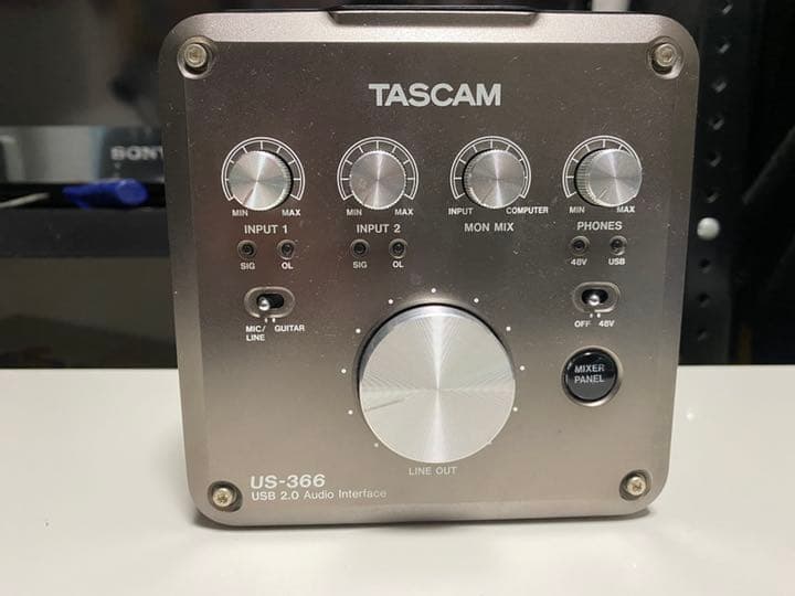 TASCAM オーディオインターフェイス DSPミキサー搭載 96/192kHz