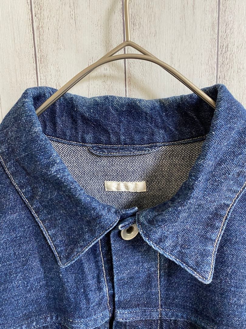 COMOLI デニムジャケット サイズ2 20AW ネイビー インディゴ