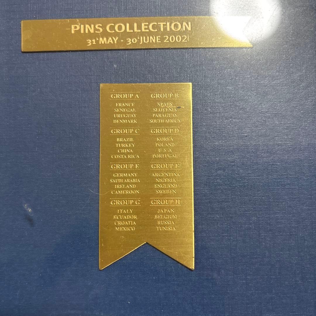 2002 FIFAワールドカップ ピンバッジコレクション