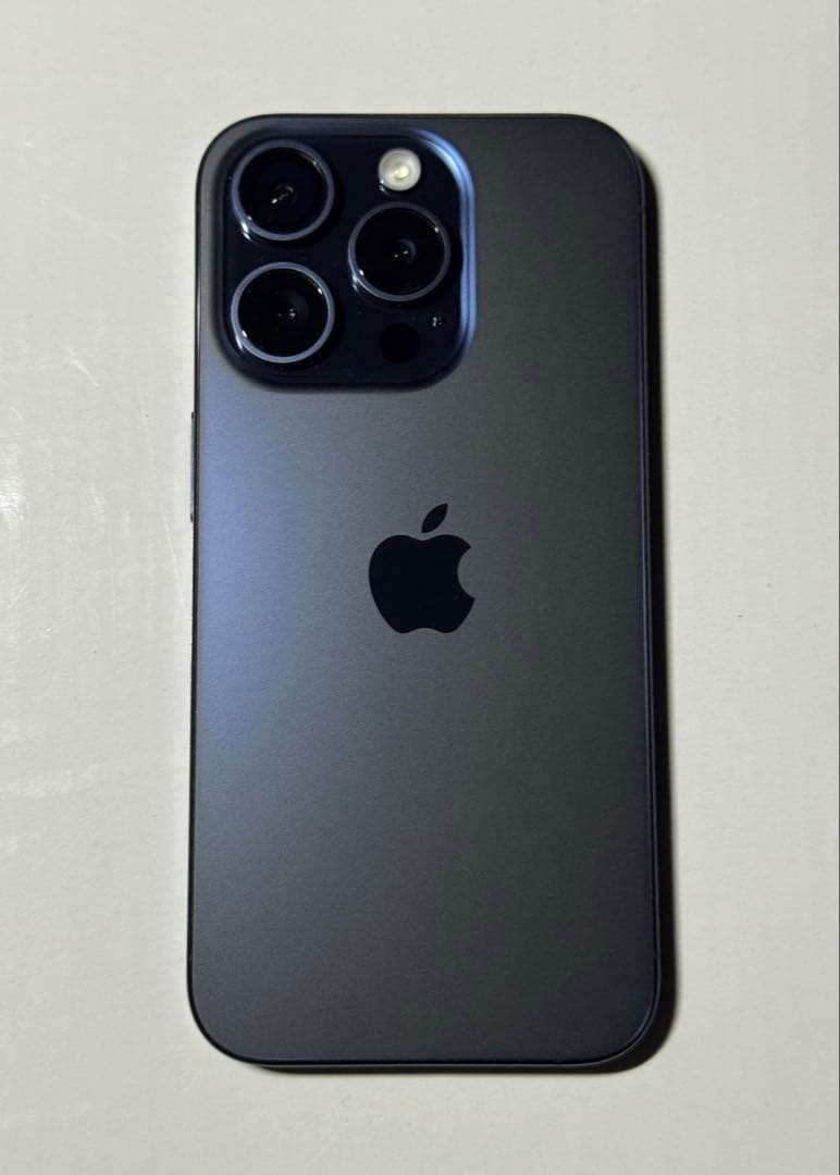 【極美品】iPhone 15 Pro ブルーチタニウム 本体 128GB