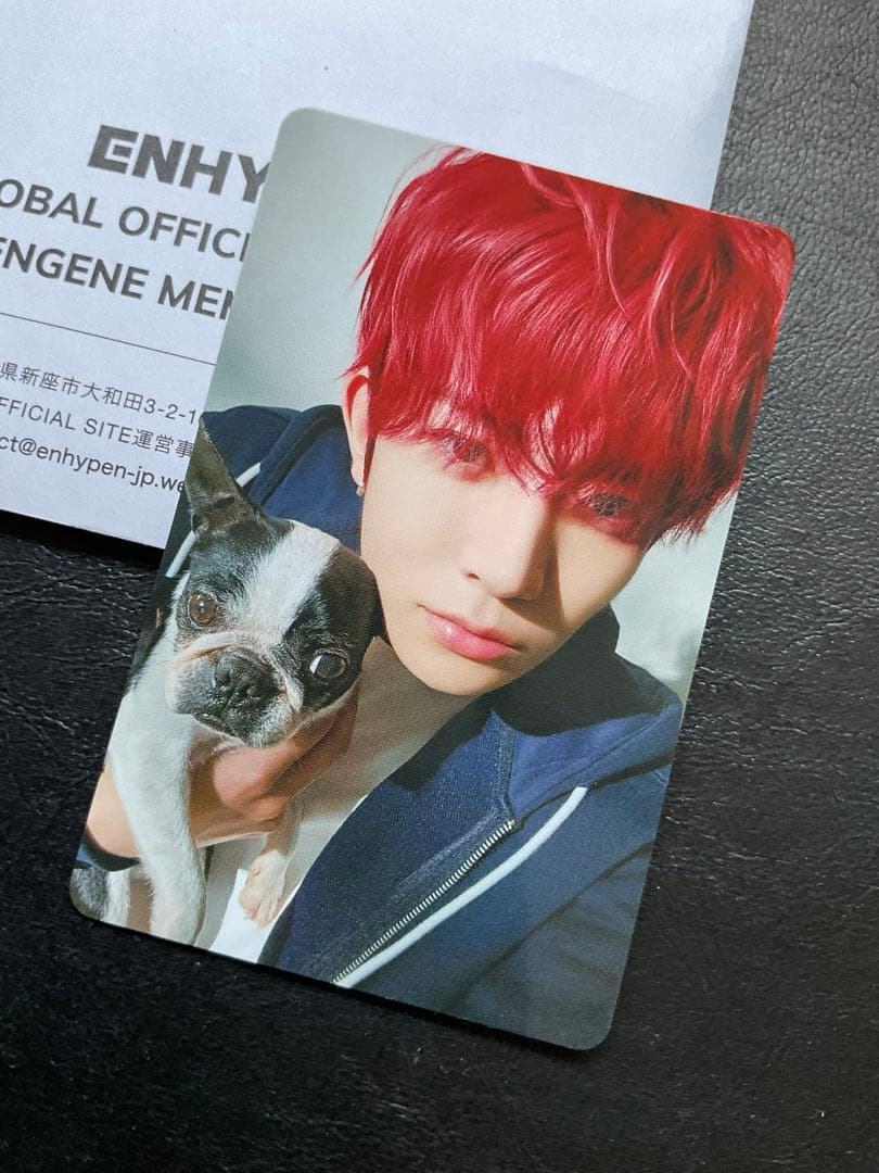 enhypen アンケート トレカ ヒスン 2025