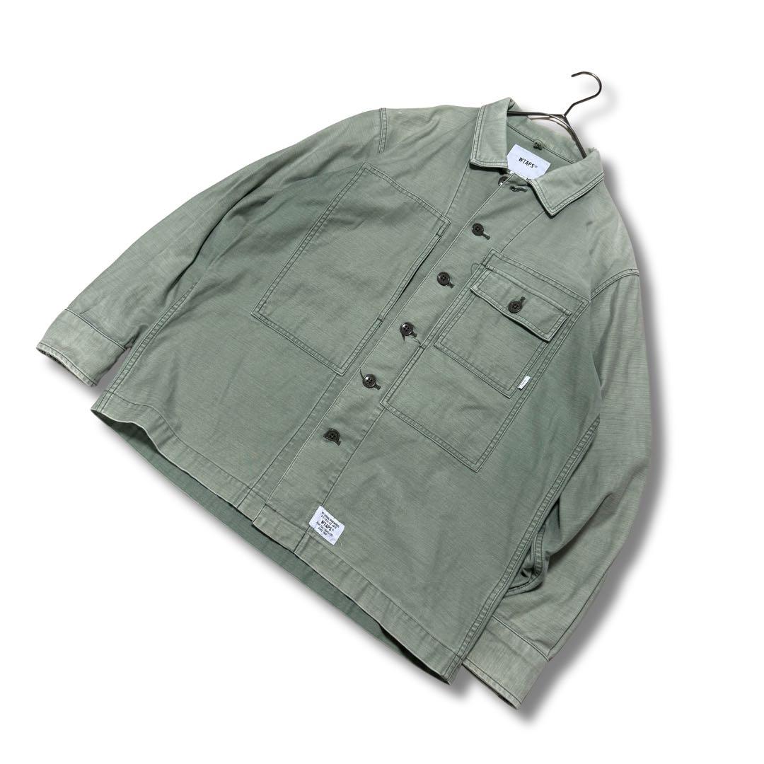 WTAPS ワークシャツジャケット HBT LS M ミリタリー