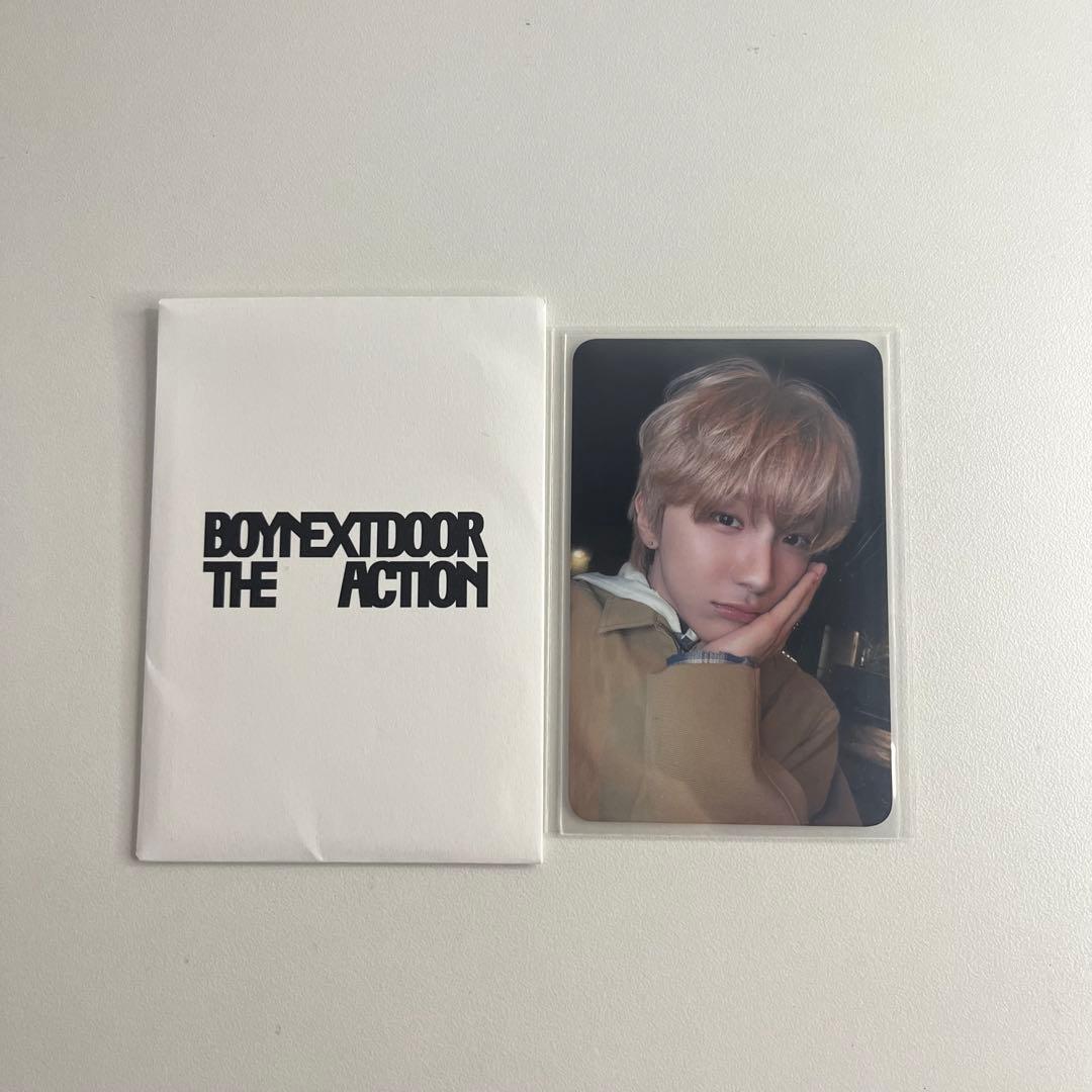 BOYNEXTDOOR ウナク The Acticon サノク トレカ