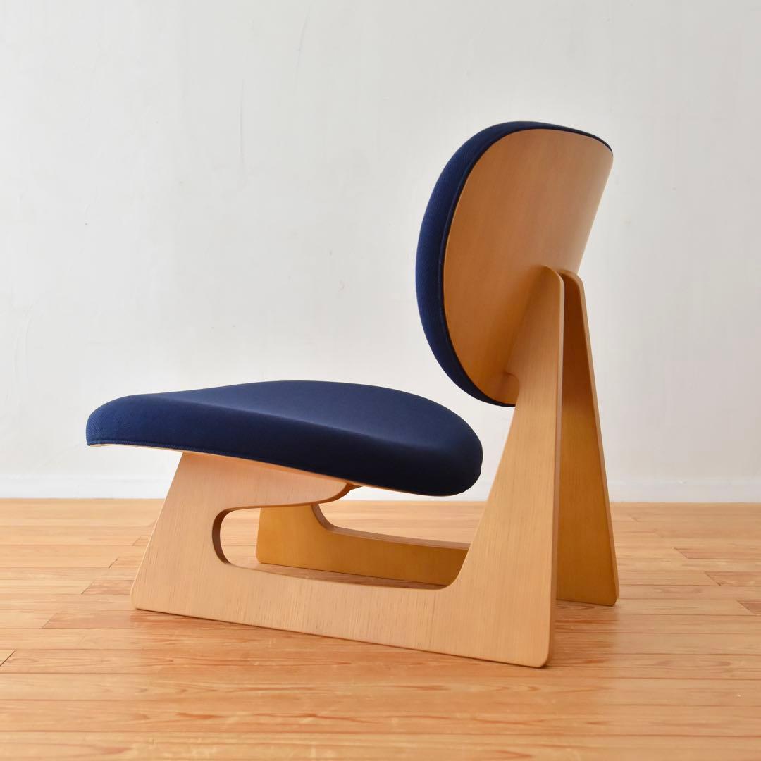 美品　天童木工　低座イス　長大作　坂倉準三建築研究所