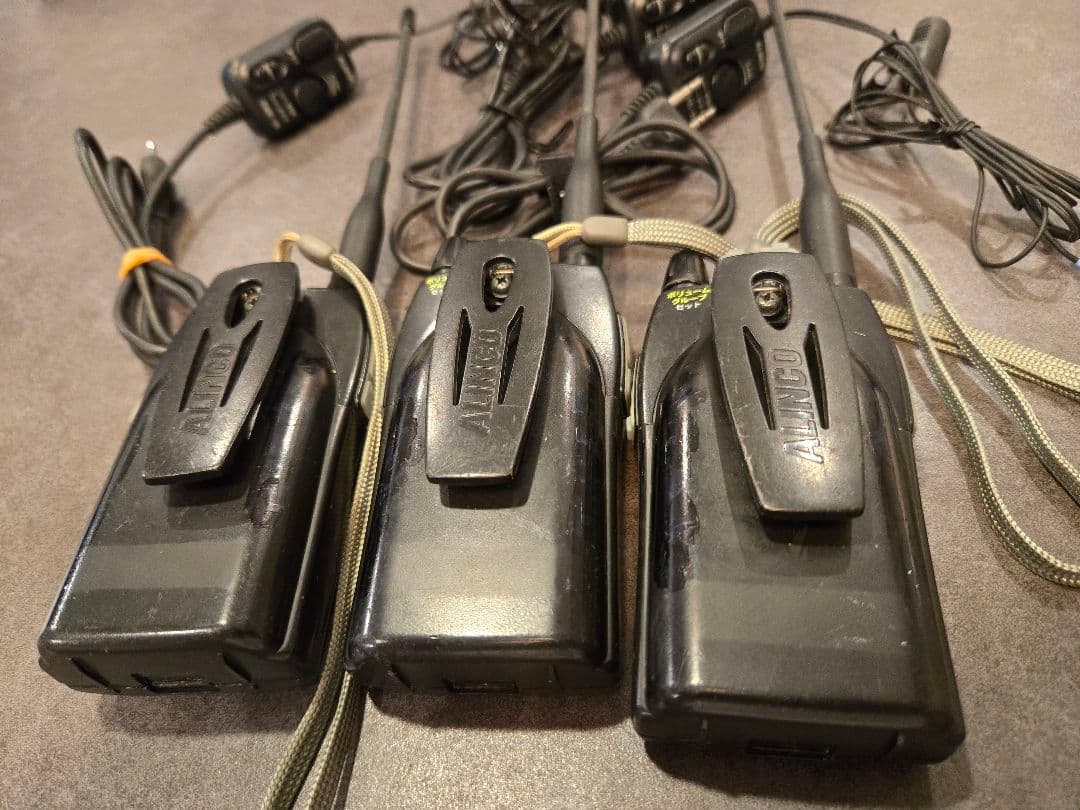 【ALINCO】アリンコトランシーバーDJ-R20D3点