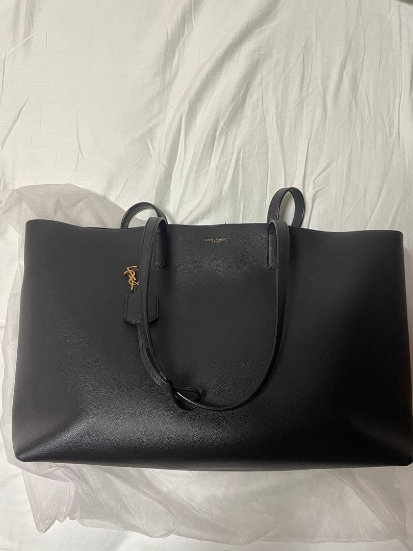SAINT LAURENT サンローラン　ブラック トートバッグ