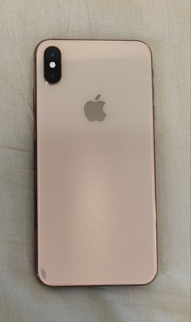【格安】iPhone Xs Max 256GB GOLD SIMフリー