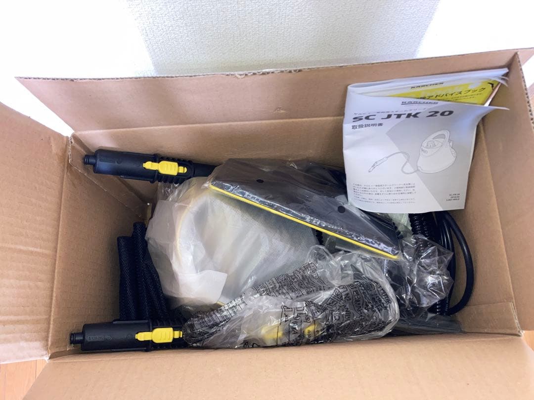 新品未使用　ケルヒャー　スチームクリーナー　SCJTK20