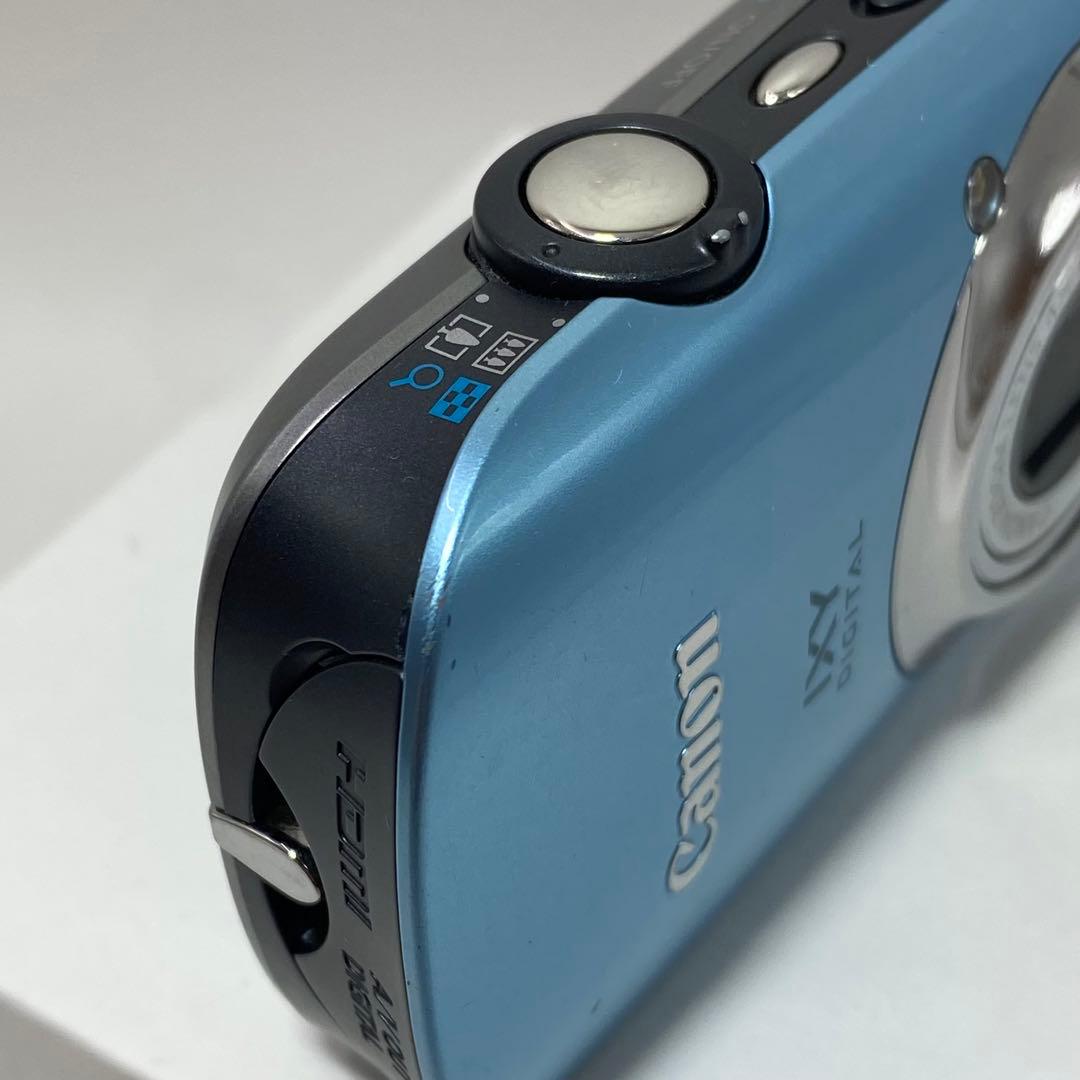 Canon IXY 510IS PC1356 充電器　ブルー コンデジ　動作品