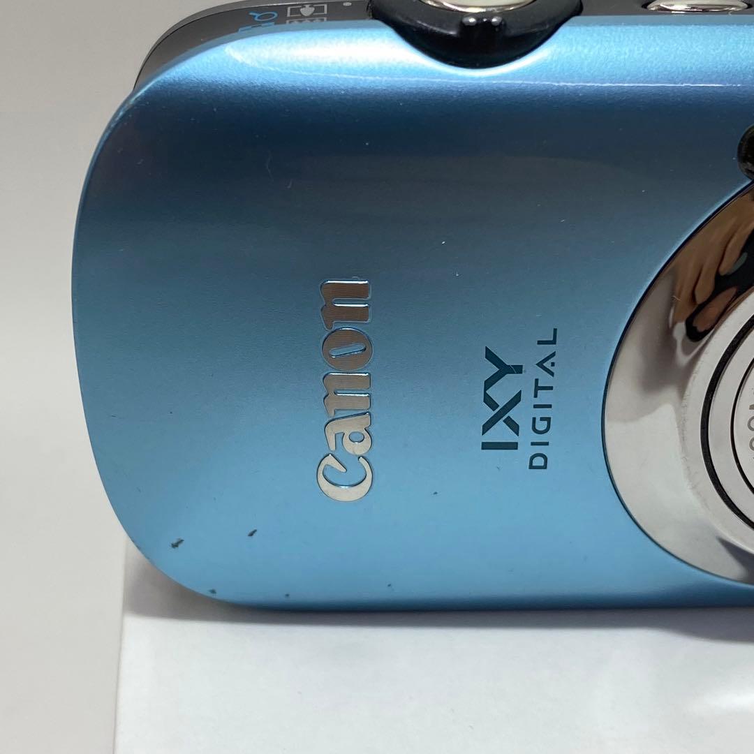 Canon IXY 510IS PC1356 充電器　ブルー コンデジ　動作品