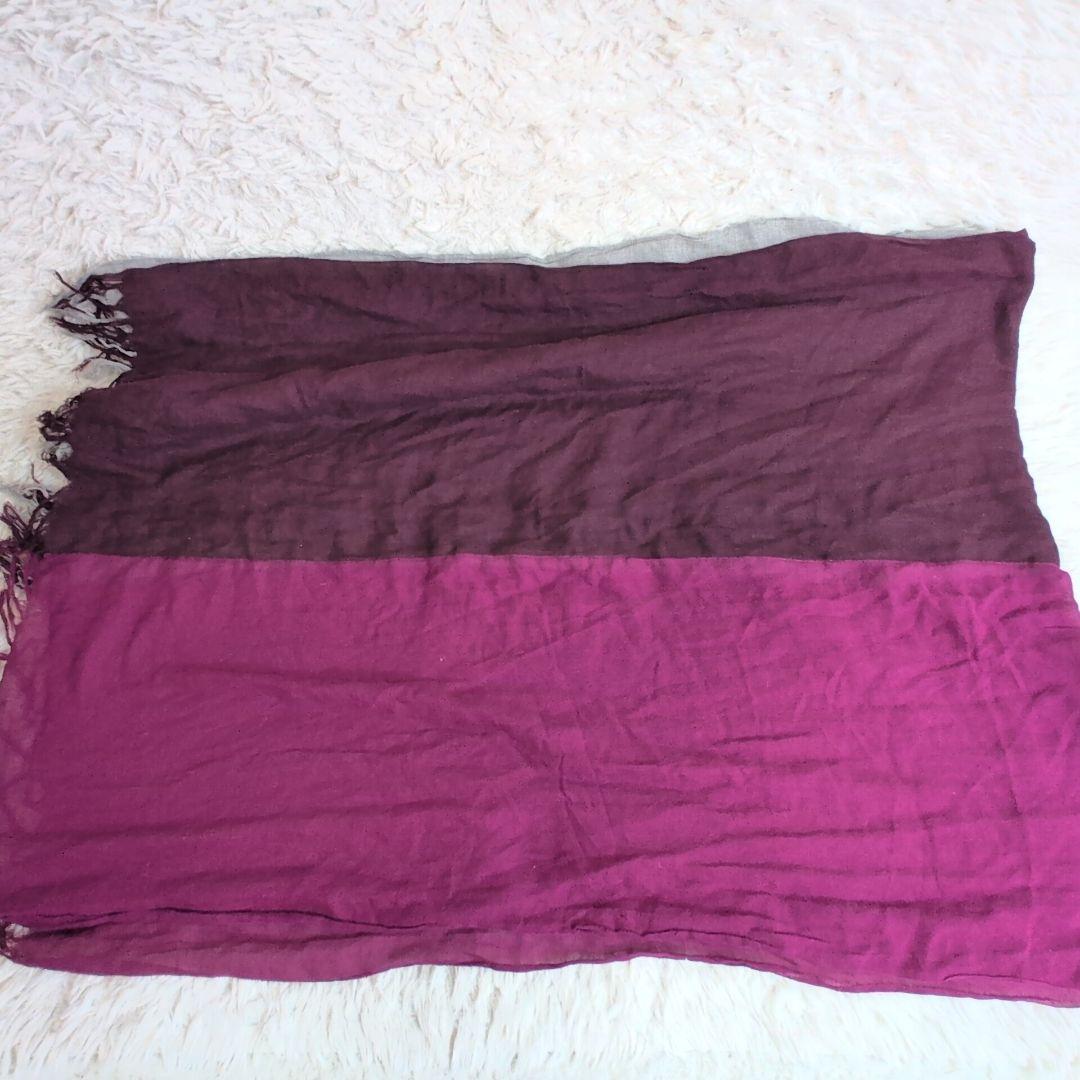 希少✨️ワイズ ヨウジヤマモト 3色使い大判ストール ユニセックス