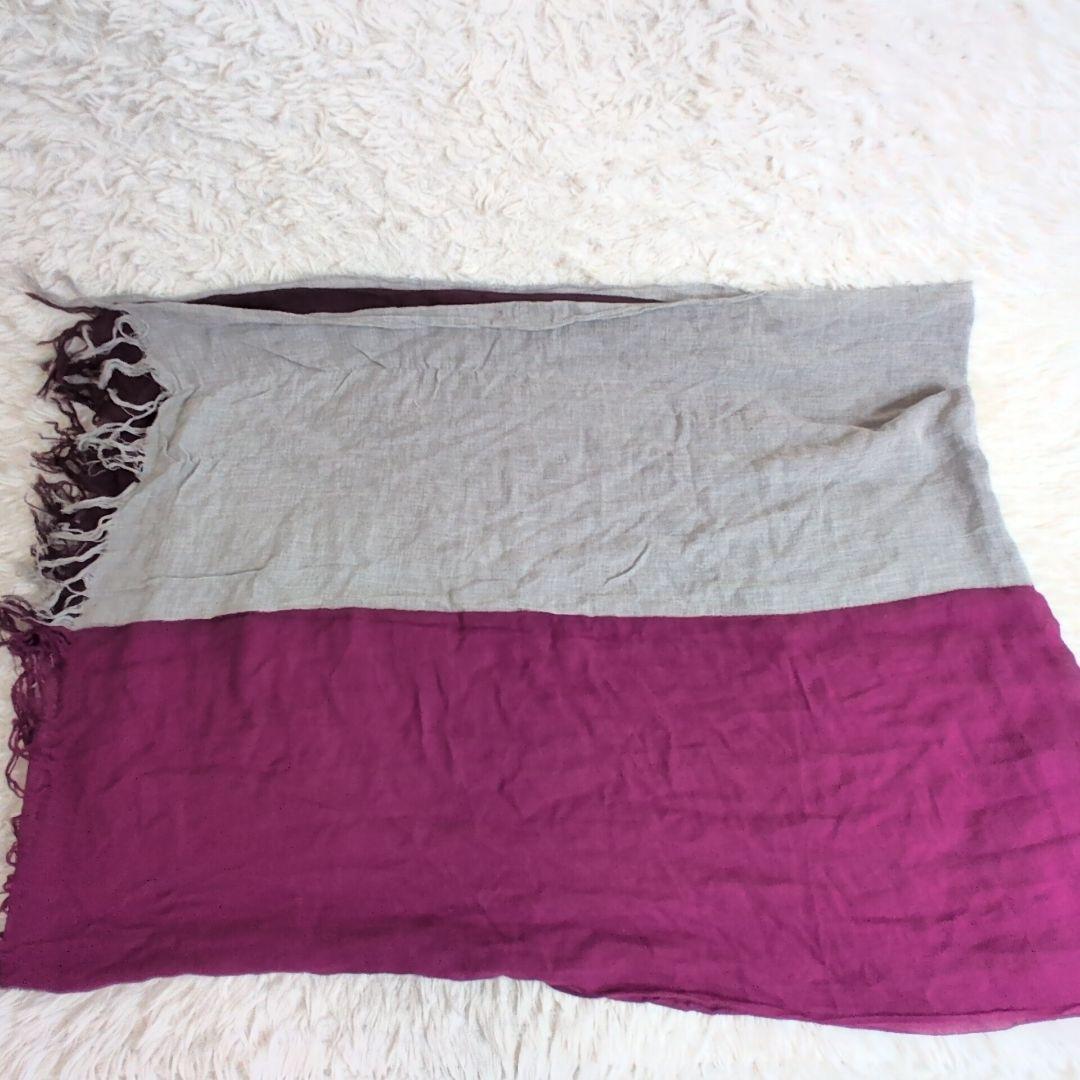 希少✨️ワイズ ヨウジヤマモト 3色使い大判ストール ユニセックス