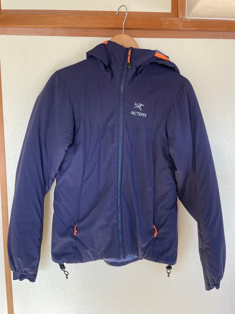 ARC'TERYX フード付きマウンテンパーカー S ネイビー