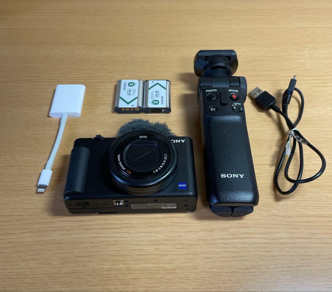 SONY VLOGCAM zv-1 シューティンググリップセット おまけ付き