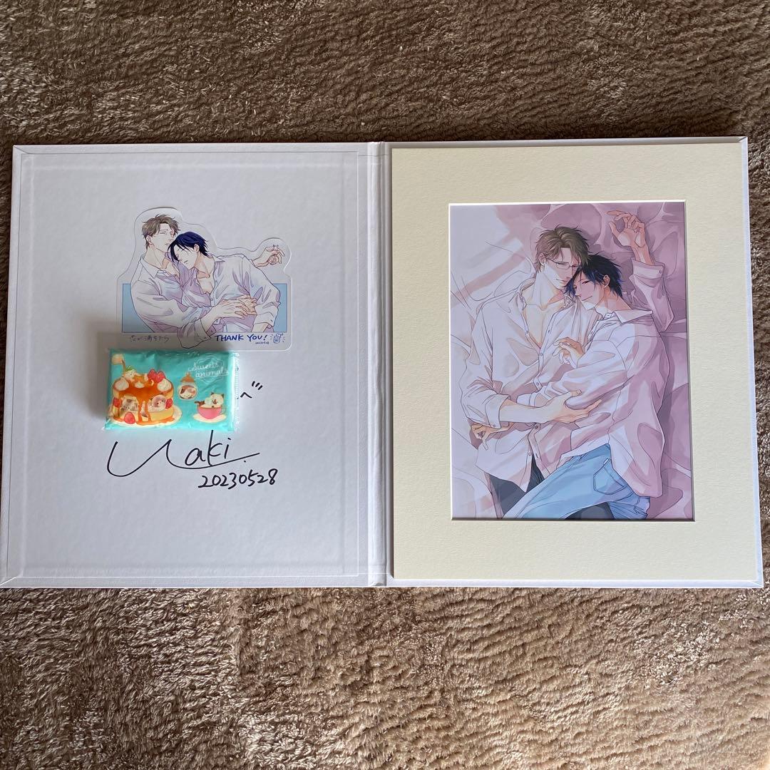 上田アキ　直筆サイン　フォトファイン