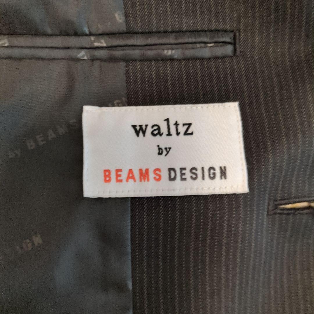 BEAMS waltz ブラックストライプ フォーマルスーツ