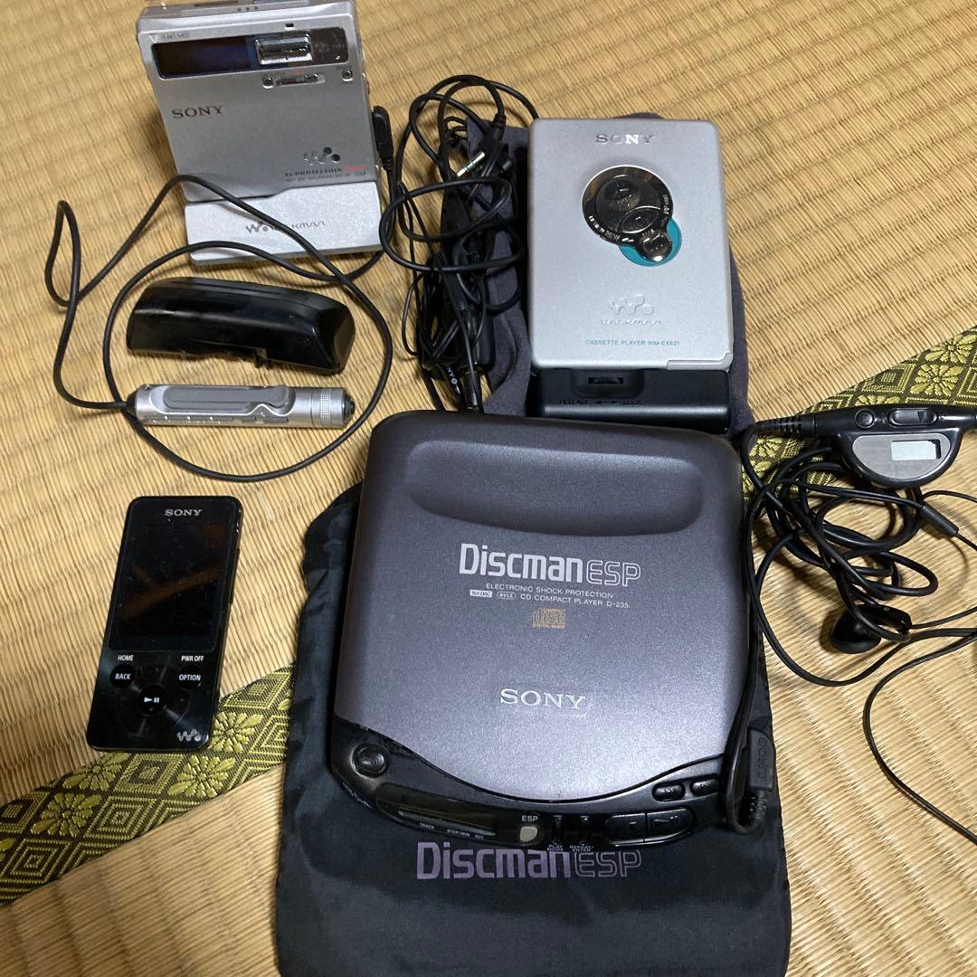 ウォークマン　4種セット