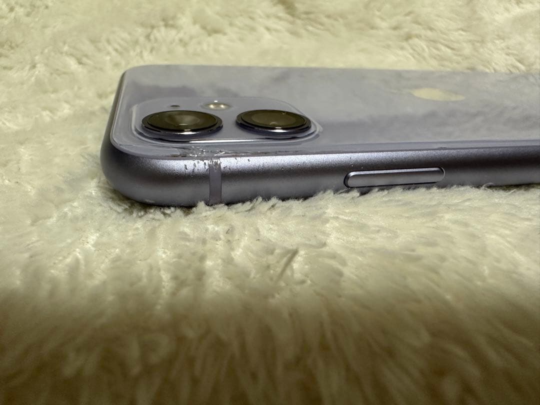 Apple iPhone12 128GB パープル 傷あり