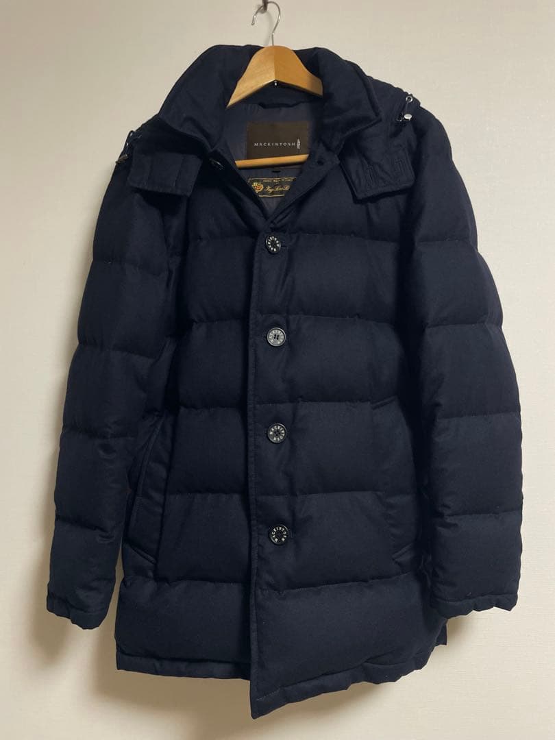 ゴークン　マッキントッシュ ロロピアーナ ウール ダウンコート 40