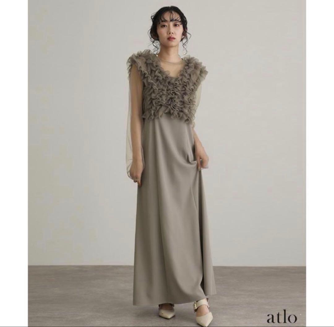 atlo by POUR VOUS フリルドレス Sサイズ