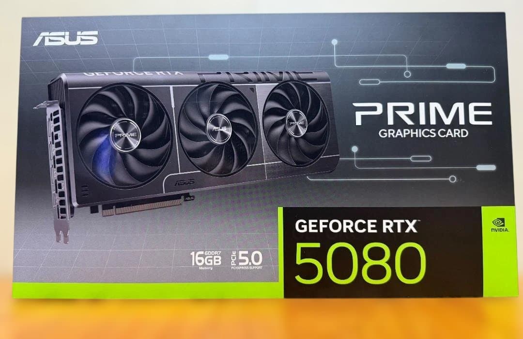 グラフィックボード・グラボ・ビデオカード ASUS PRIME GeForce RTX 5080