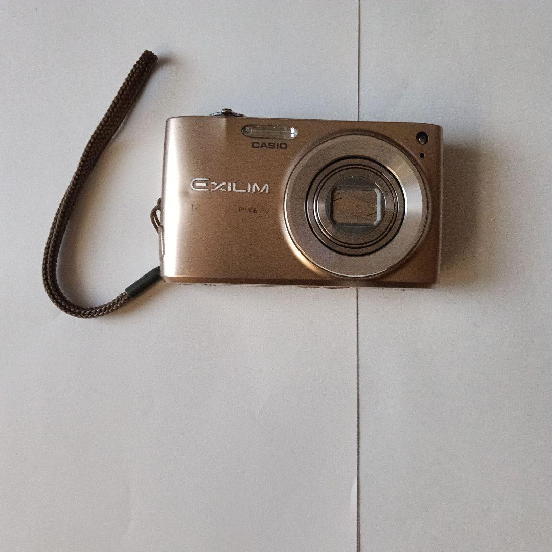 CASIO EXILIM コンパクトデジタルカメラ ゴールド