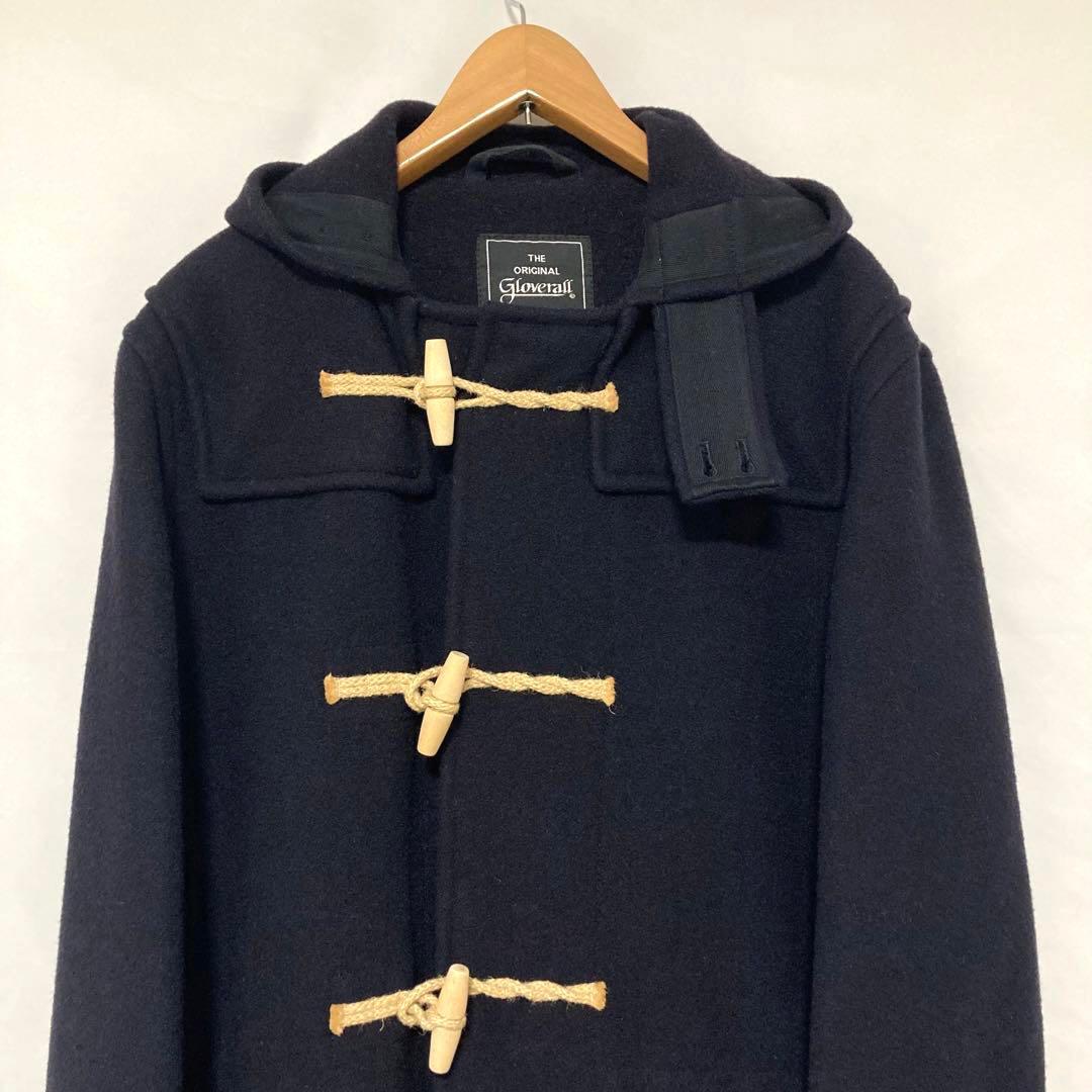 英国製 グローバーオール MONTY ダッフルコート ネイビー 菅田将暉着用