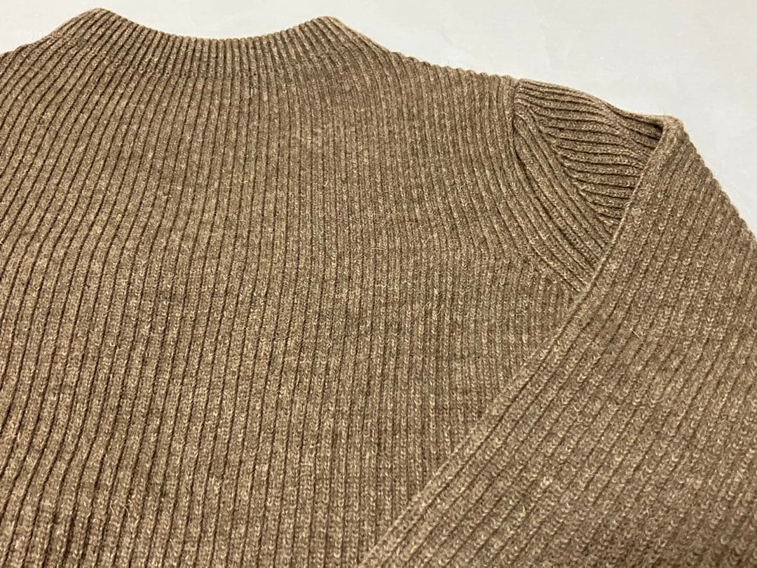 【状態〇/イタリア製】ANDERSEN-ANDERSEN 5Gニット トープ M