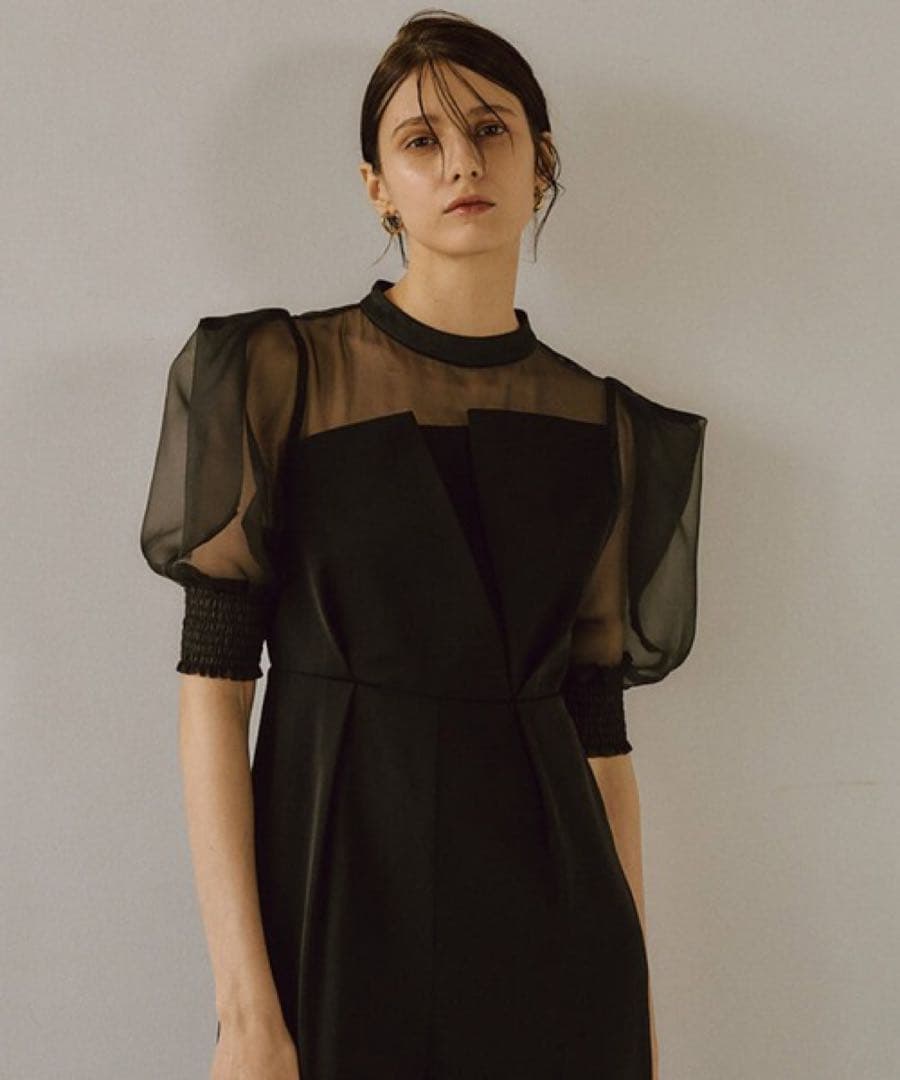 Irregular cutter combination ブラック　Mサイズ