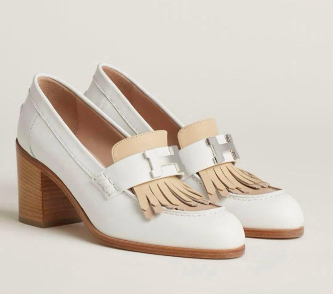 【正規品】HERMES エルメス エリゼローファー 35 モカシン　ロワイヤル